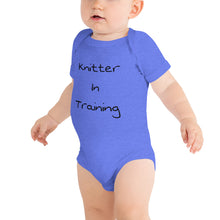 Load image into Gallery viewer, Knitter in Training Short Sleeve Onesie