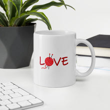 Load image into Gallery viewer, Love Knitting Mug