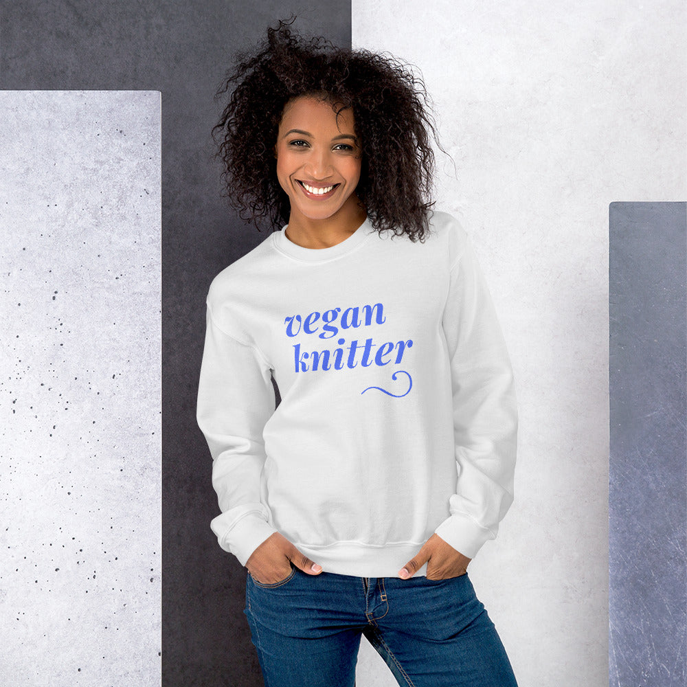 Vegan Knitter Unisex Sweatshirt