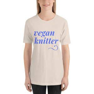 Vegan Knitter Short-Sleeve Unisex T-Shirt