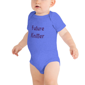 Future Knitter Short Sleeve Onesie