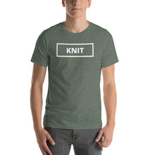 Load image into Gallery viewer, Knit Short-Sleeve Unisex T-Shirt