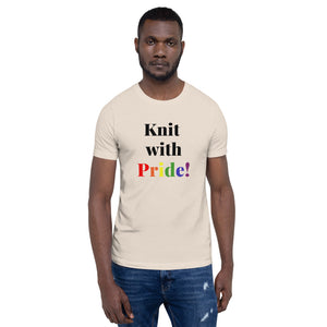 Knit with Pride! Short-Sleeve Unisex T-Shirt