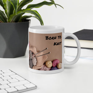 Born to Knit Mug