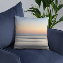 Load image into Gallery viewer, Knitting Soothes the Soul - Beach - Throw Pillow