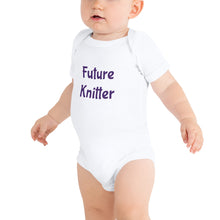 Load image into Gallery viewer, Future Knitter Short Sleeve Onesie