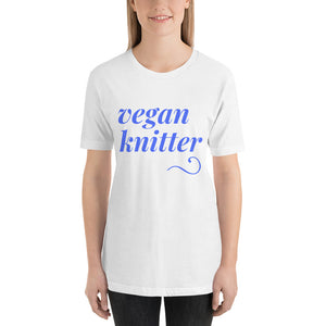 Vegan Knitter Short-Sleeve Unisex T-Shirt