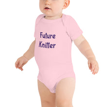 Load image into Gallery viewer, Future Knitter Short Sleeve Onesie