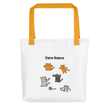 Load image into Gallery viewer, Yarn Dance Tote bag